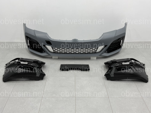 Комплект обвеса M paket LCI  для BMW 5 series G30 2020-2023 (передний / задний бампер, пороги)