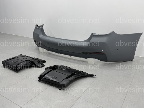 Задний бампер M Paket LCI BMW 5 Series G30 LCI 2017-2022