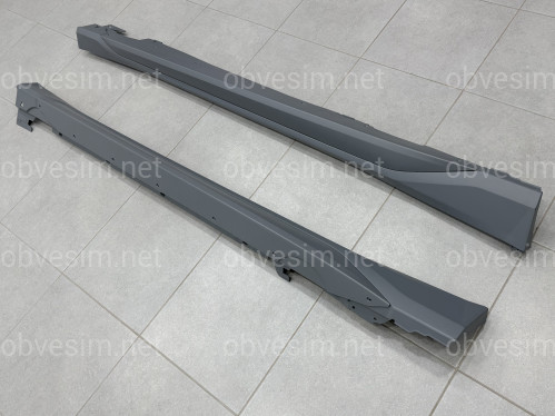 Пороги M-paket BMW X1 U12 LONG 2023+ 2шт.
