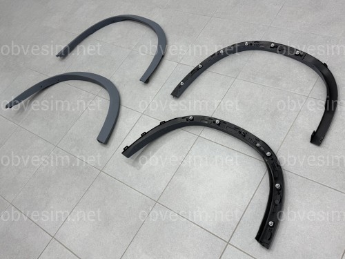 Обвес M пакет BMW X1 U11 U12 2022+ (бампер передний / задний, арки)