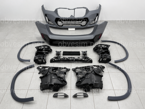 Обвес M пакет BMW X1 U11 U12 2022+ (бампер передний / задний, арки)