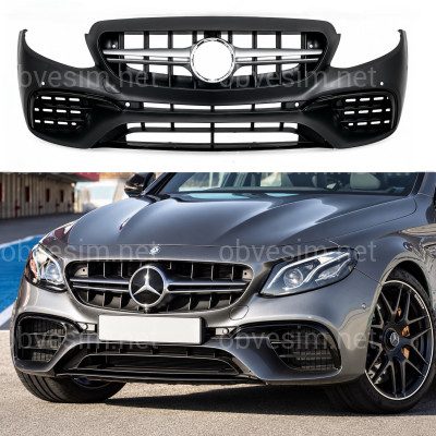 Передний бампер в сборе AMG E63 стиль Mercedes E-Class W213 2016-2020