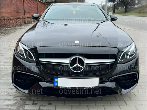 Передний бампер в сборе AMG E63 стиль Mercedes E-Class W213 2016-2020