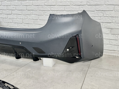 Комплект рестайлинга M340i для BMW 3 series G20 2018-2022 в 2023+ с фарами Shadow Line