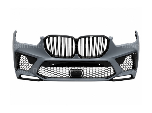 Передний бампер X5M F95 с решеткой для BMW G05 2018-2022