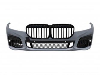 Бампер передний с решеткой M760 BLACK для BMW 7 series G12 2019-2022