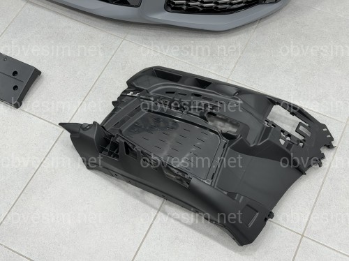 Бампер передний с решеткой M760 BLACK для BMW 7 series G12 2019-2022