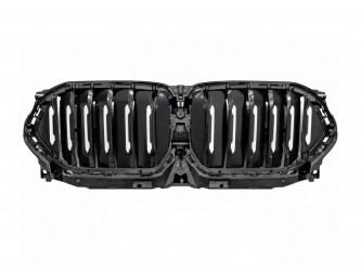 Центральные жалюзи с моторчиком СЕРЫЕ 51749447386 для BMW X6 G06 2019-2022