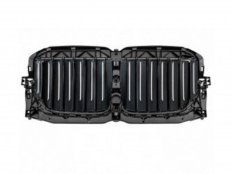 Центральные жалюзи с моторчиком СЕРЫЕ 51749465366 для BMW X7 G07 2019-2022