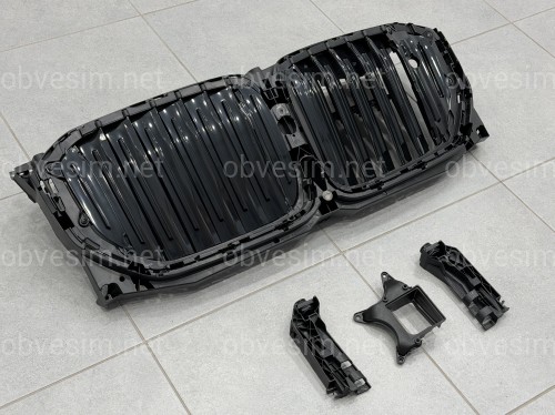 Центральные жалюзи с моторчиком под ночное видение 51749465526 для BMW X5 G05 2019-2022