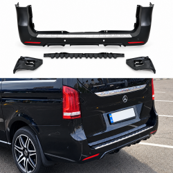 Задний бампер AMG для Mercedes V Class Vito Metris W447 2014-