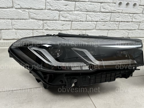 Фары Full LED Shadow line для BMW 5 series G30 G31 2020-2023 комплектные с блоками 2шт