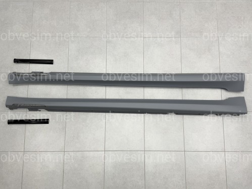 Накладки на пороги M-paket BMW 7 series G12 2019-2022