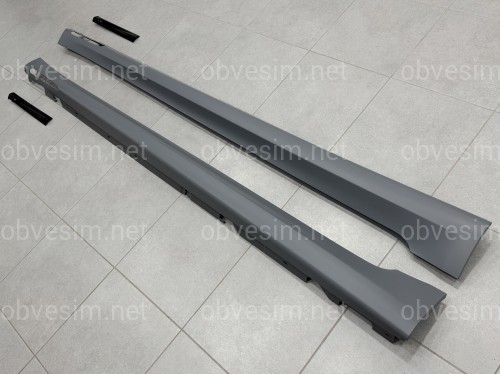 Накладки на пороги M-paket BMW 7 series G12 2019-2022