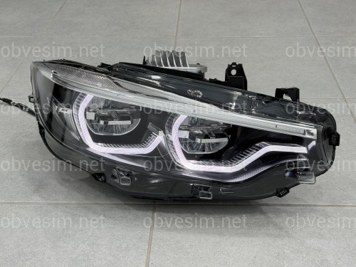 FULL LED фары для BMW 4 series F32 F33 F36 F80 2013-2016 2шт. 2 РЕЖИМА ДХО КСЕНОН АПГРЕЙД В LED