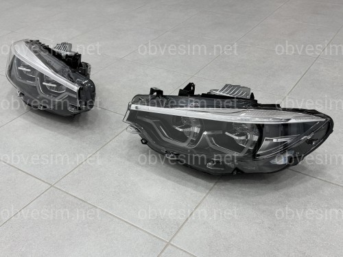 FULL LED фары для BMW 4 series F32 F33 F36 F80 2013-2016 2шт. 2 РЕЖИМА ДХО КСЕНОН АПГРЕЙД В LED