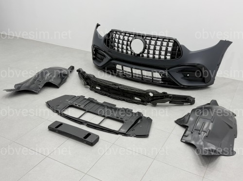 Передний бампер AMG 63 для Mercedes GLC X254 2023-