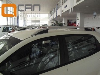 Рейлинги на крышу Renault Sandero 2009- модель Crown