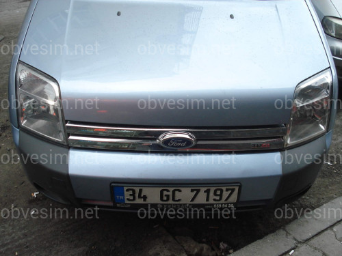 Хром накладка на решетку радиатора Ford Connect