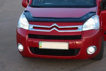 Дефлектор капота FLY Citroen Berlingo 2008-/Peugeot Partner 2008-