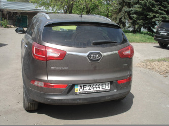 Накладка на багажник 
Kia Sportage R 2010-