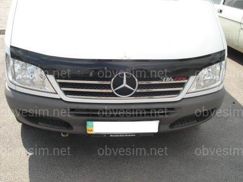 Хром накладки на решетку радиатора Mercedes-Benz Sprinter W901 2003-2006