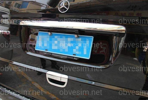 Заменяемая хром планка номера пластик
Mercedes-Benz Vito/Viano W639 2004-2014 (ABS пластик)