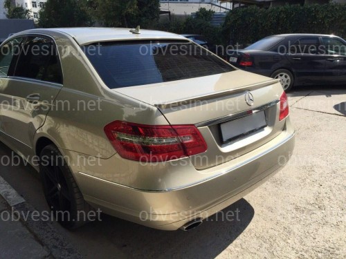 Козырек на стекло Mercedes W212 2009-2016 ABS пластик