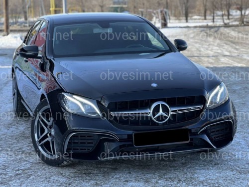 Передний бампер в стиле e63 Mercedes E-Class W213 2016-2020
