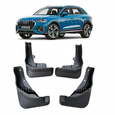 Бризковики Audi Q3 S-line 2019+ комплект 4 шт.