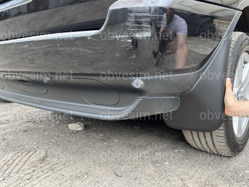 Брызговики BMW X5 E53 1999-2006, комплект 4шт.