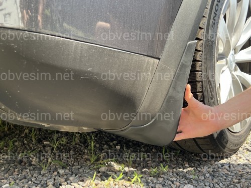 Брызговики Tesla Model X 2015-2019 комплект 4 шт.