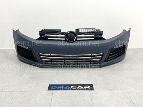 Передний бампер R20 style Volkswagen Golf 6 2008-2013