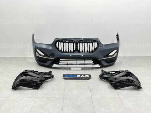 Передний бампер BMW X1 F48 2019-2022
