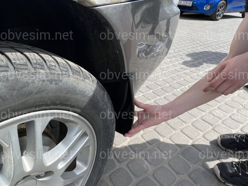 Бризковики Subaru Forester 2006-2008 комплект 4 шт.