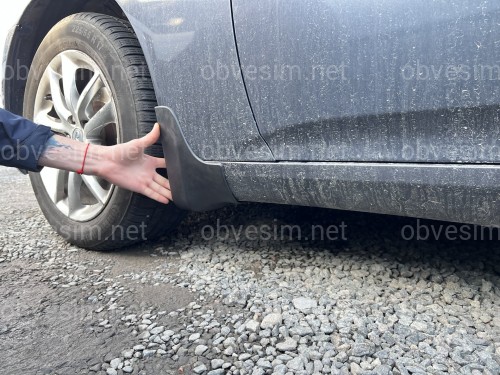Брызговики Infiniti G25 / G35 /  G37 2007-2014 комплект 4 шт.