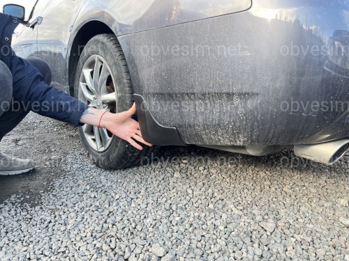 Брызговики Infiniti G25 / G35 /  G37 2007-2014 комплект 4 шт.