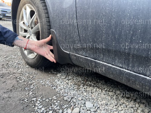 Брызговики Infiniti G25 / G35 /  G37 2007-2014 комплект 4 шт.