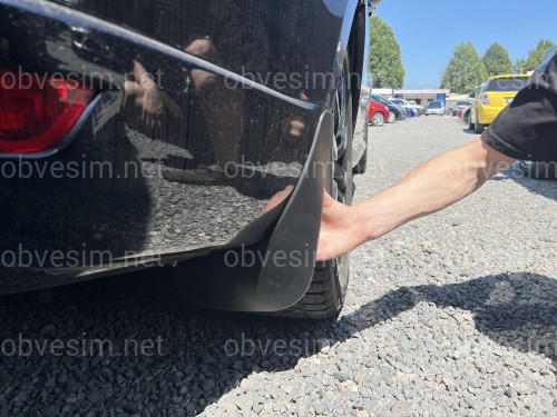 Брызговики задние Land Rover Range Rover Sport 2013-2022, комплект 2шт.