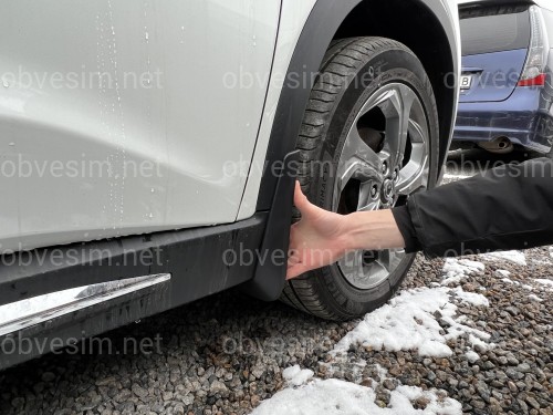 Бризковики Honda M-NV 2021+, комплект 4шт.