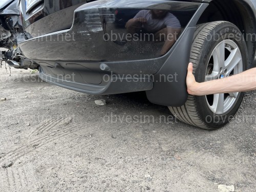 Брызговики задние BMW X5 E53 1999-2006, комплект 2 шт.