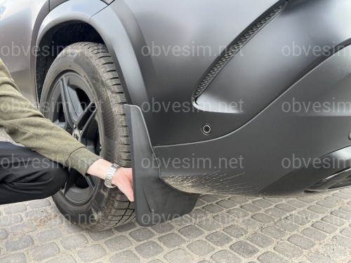 Бризковики Mercedes GLE C167 2019+ AMG БЕЗ ПІДНІЖКИ, КРІМ AMG 53 63s! комплект 4 шт.