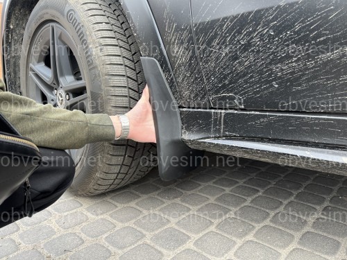 Бризковики Mercedes GLE C167 2019+ AMG БЕЗ ПІДНІЖКИ, КРІМ AMG 53 63s! комплект 4 шт.