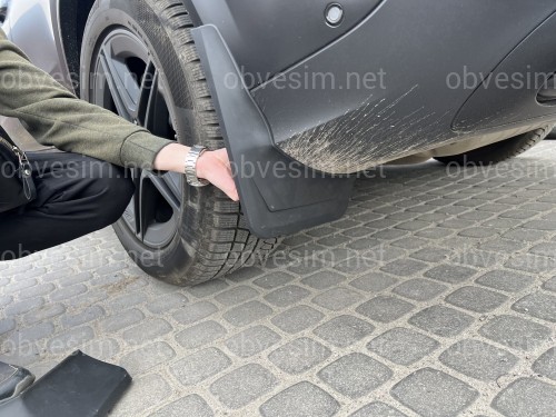 Бризковики Mercedes GLE C167 2019+ AMG БЕЗ ПІДНІЖКИ, КРІМ AMG 53 63s! комплект 4 шт.