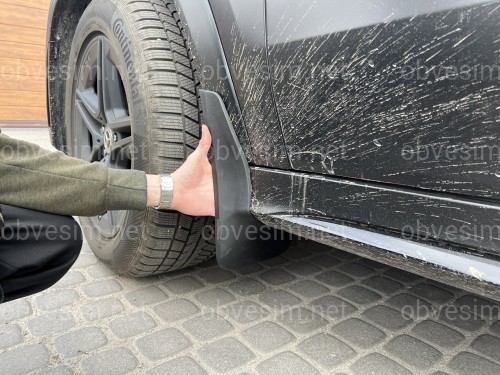 Бризковики Mercedes GLE C167 2019+ AMG БЕЗ ПІДНІЖКИ, КРІМ AMG 53 63s! комплект 4 шт.