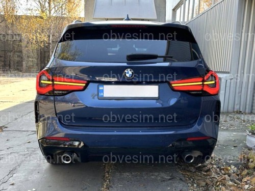 Обвес комплект рестайлинга М пакет LCI 2022+ для BMW X3 G01 2018-2021