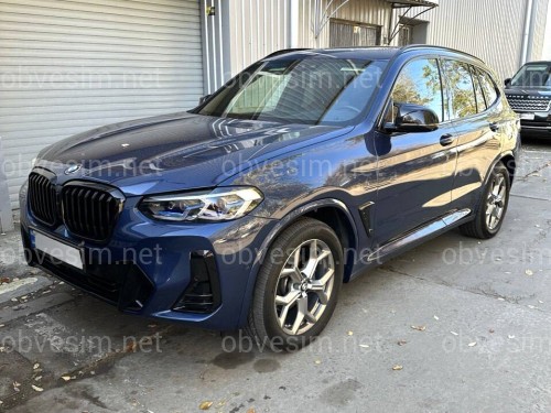Обвес комплект рестайлинга М пакет LCI 2022+ для BMW X3 G01 2018-2021
