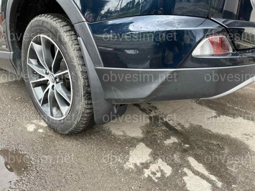 Брызговики Toyota Rav 4 2016-2018 комплект 4 шт.