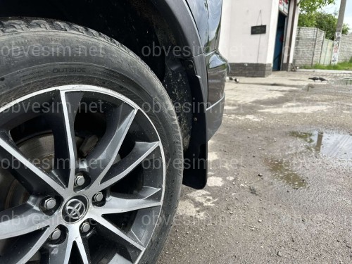 Брызговики Toyota Rav 4 2016-2018 комплект 4 шт.