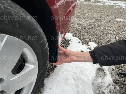 Брызговики Hyundai Sonata 2010-2014 комплект 4 шт